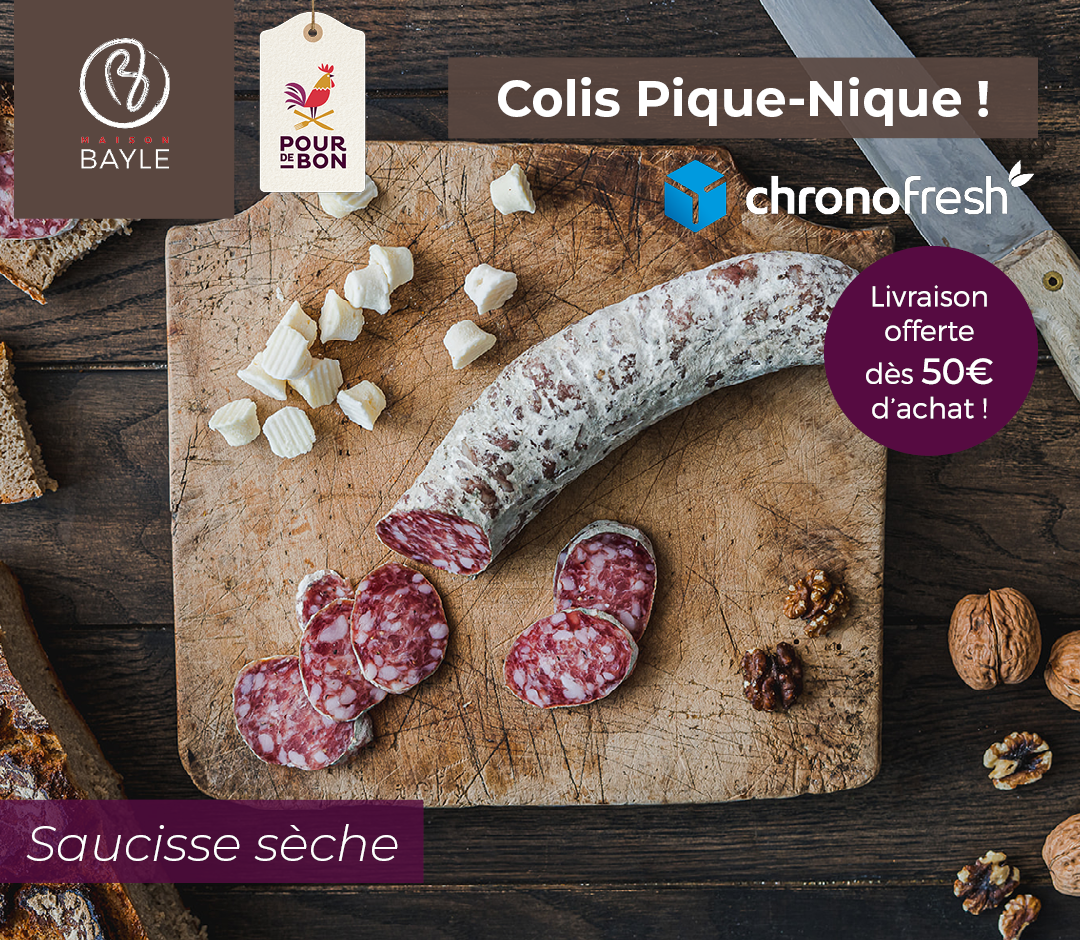 La nouvelle éco - La boucherie Maison Bayle lance son calendrier de l'Avent  de saucissons - France Bleu